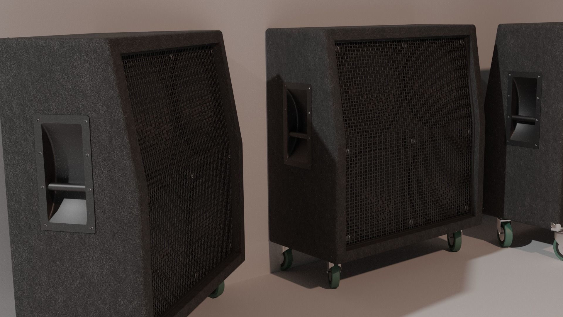 Speaker Cabinet 4x12 3D model_10