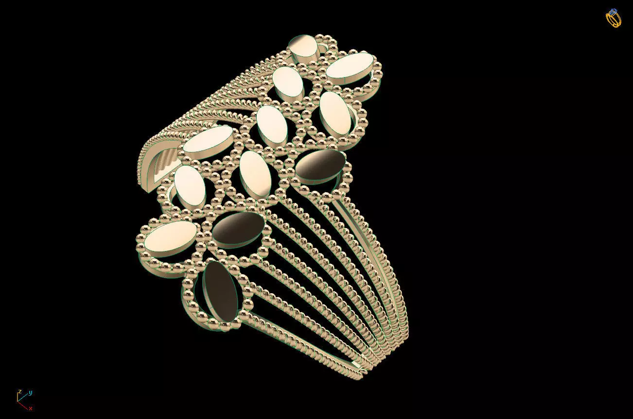 Ring 21 3D print model_0