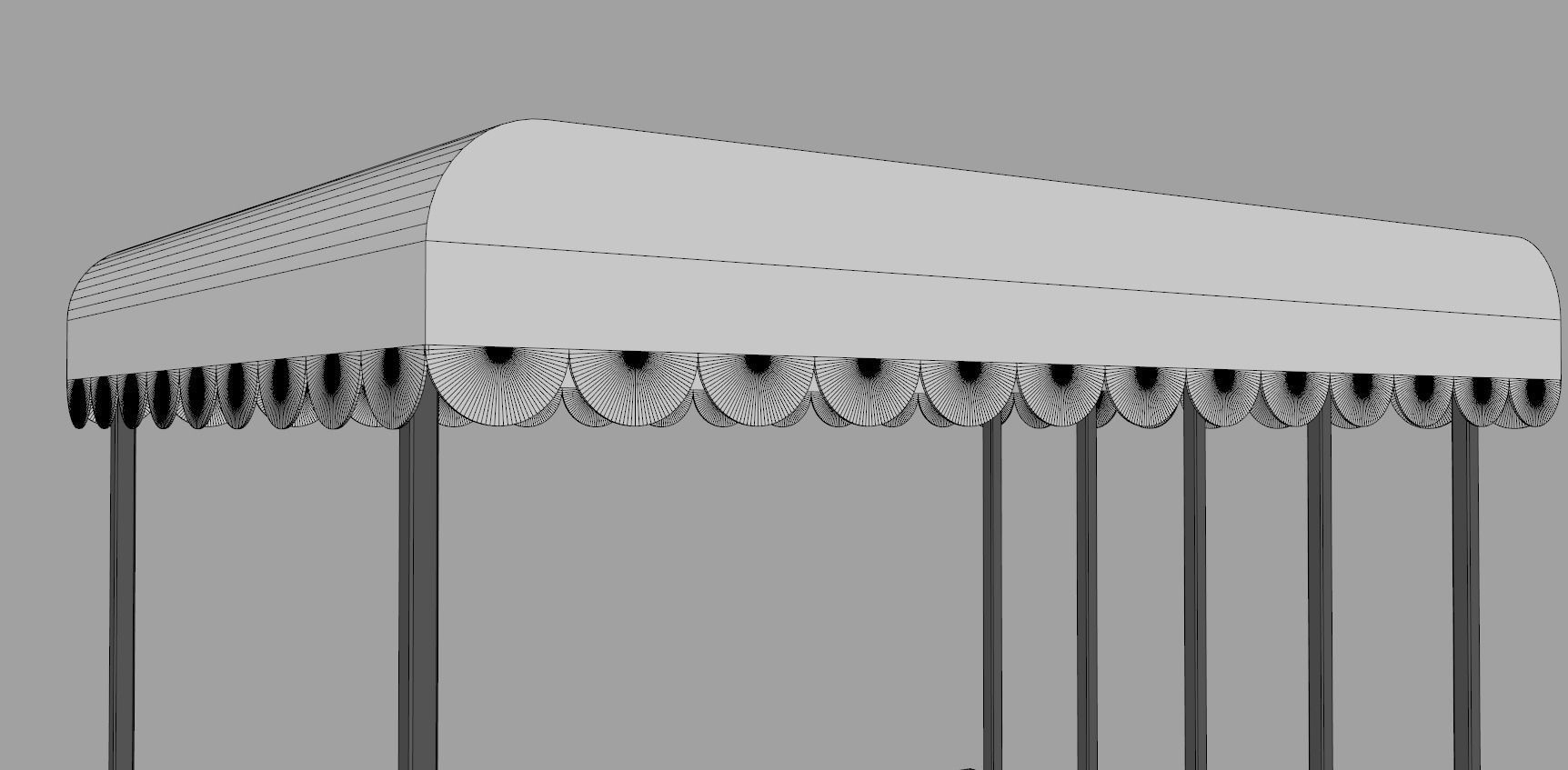 Food Stand - Cart 6 3D model_14
