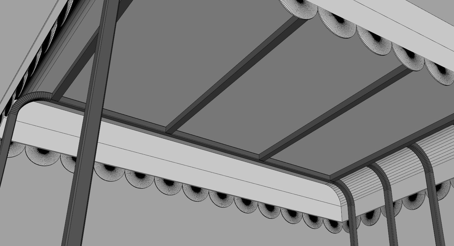 Food Stand - Cart 6 3D model_15