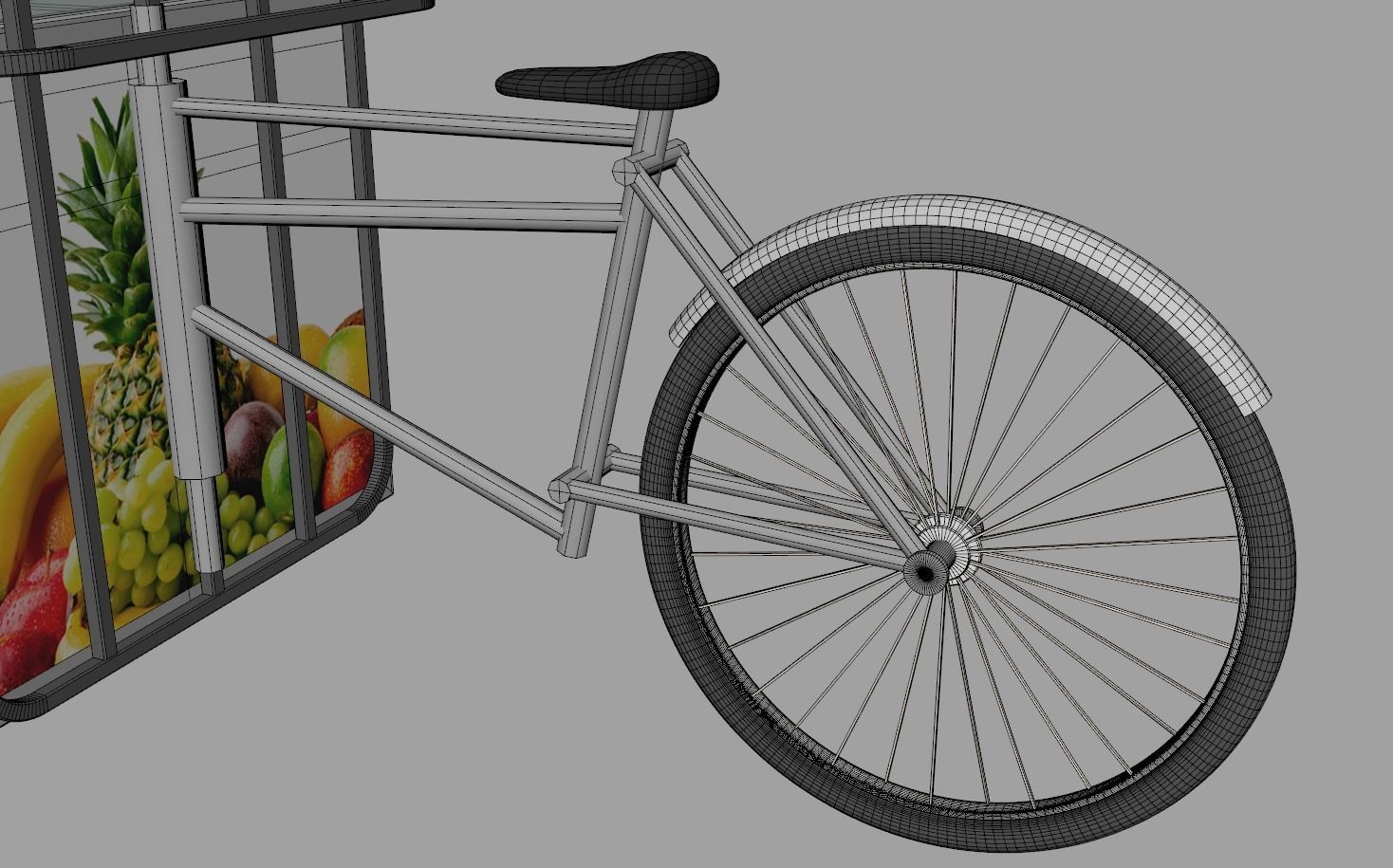 Food Stand - Cart 6 3D model_18