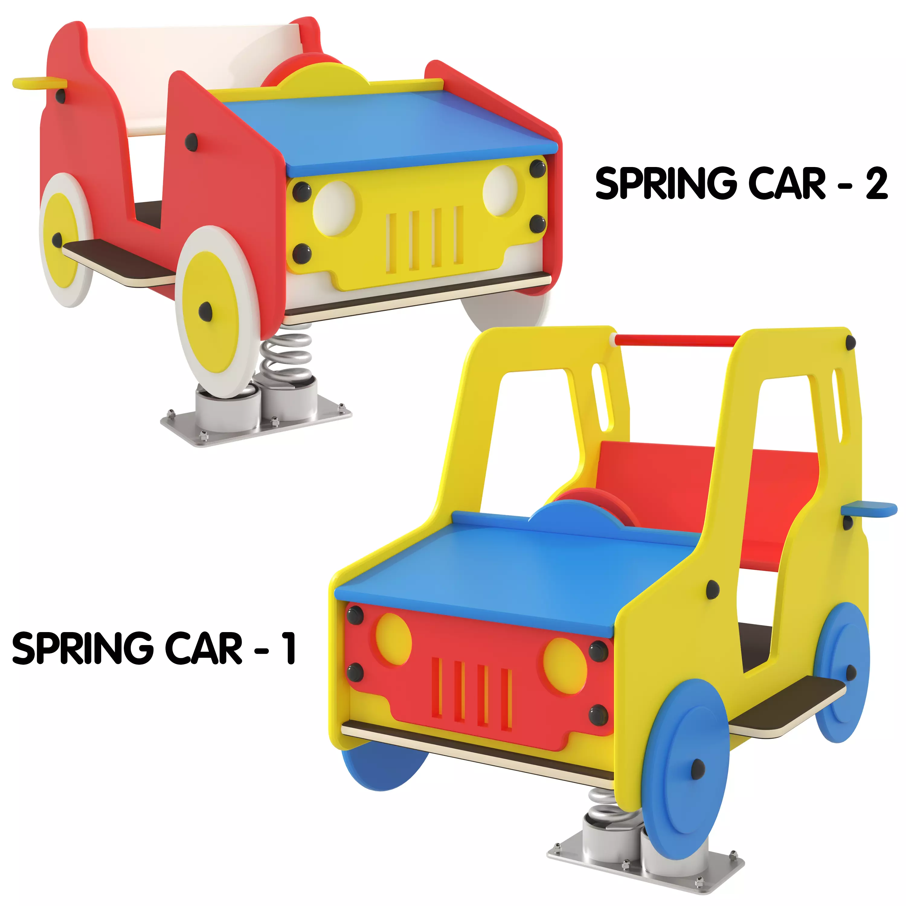 Spring rocking machines 2 3D model