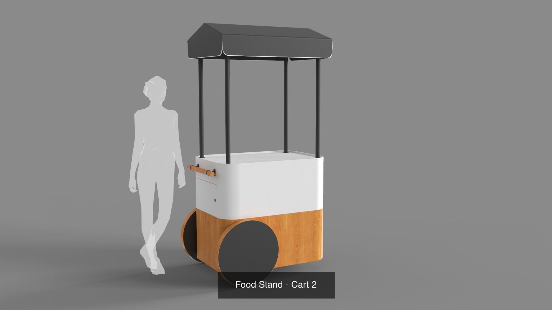 Food Stands - Carts 3D Model Collection_2