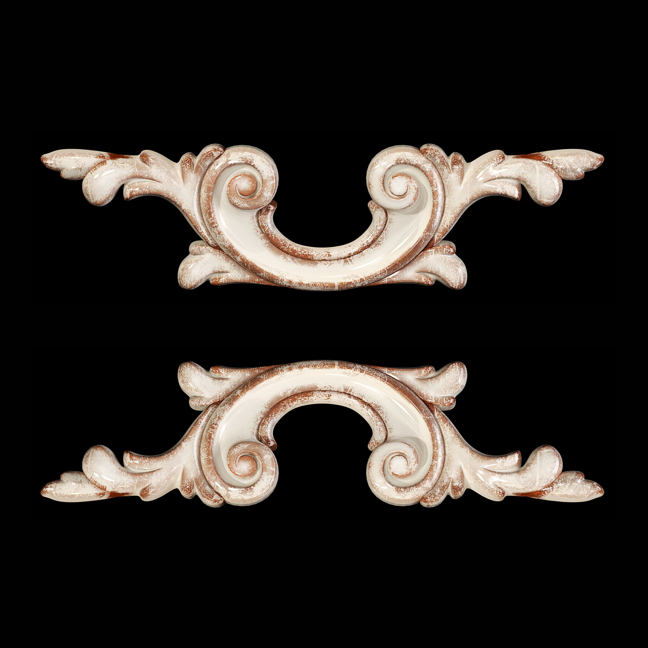 Classic carved 102 3D model_3