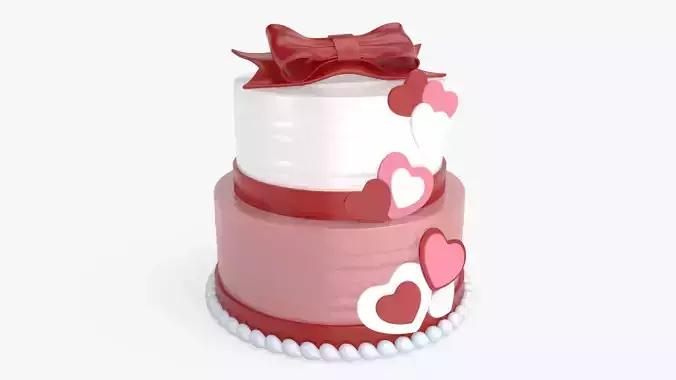 Valentine cake
