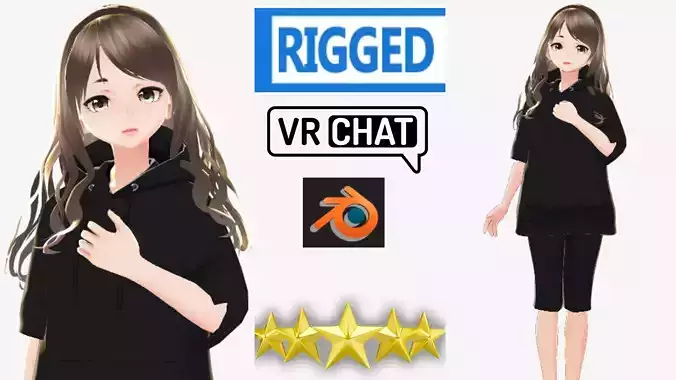 cute anime girl character c13