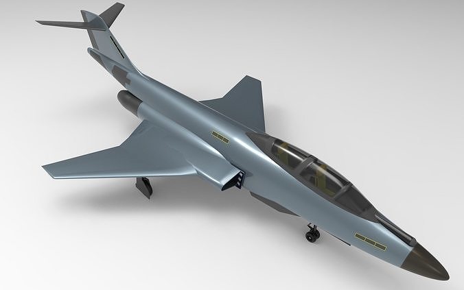McDonnell F-101 Voodoo 3D model