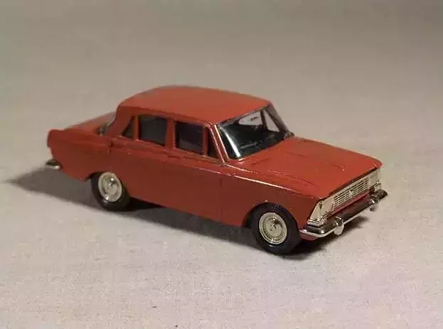 Moskvich 412 1983 year Low-poly 3D model
