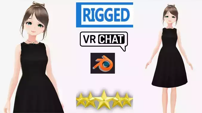 cute anime girl character c14