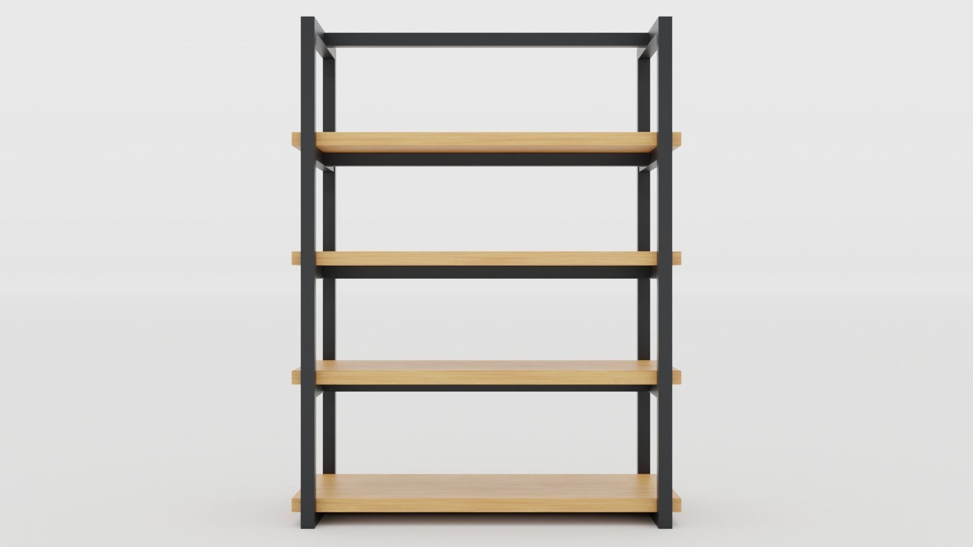 Klasika Shop Shelf Centre Set of 2 3D model_4