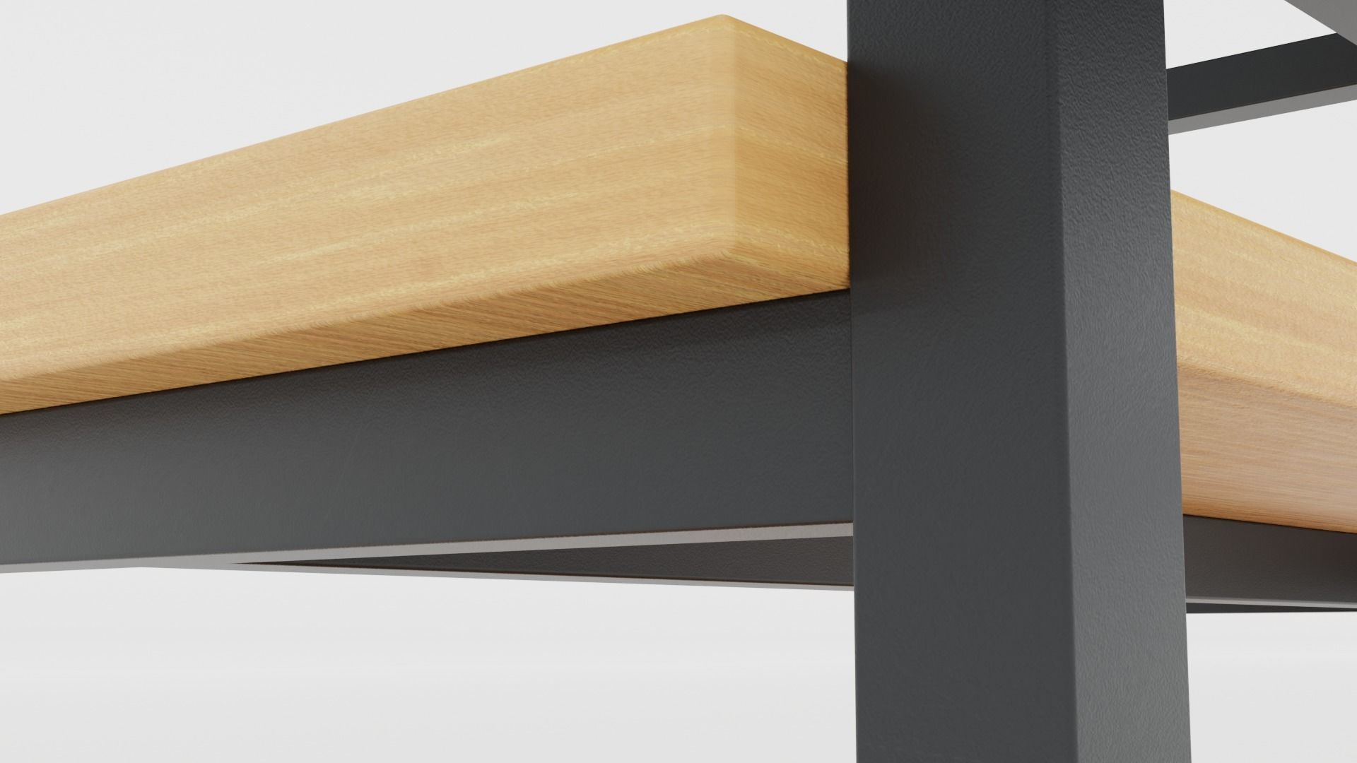 Klasika Shop Shelf Centre Set of 2 3D model_6