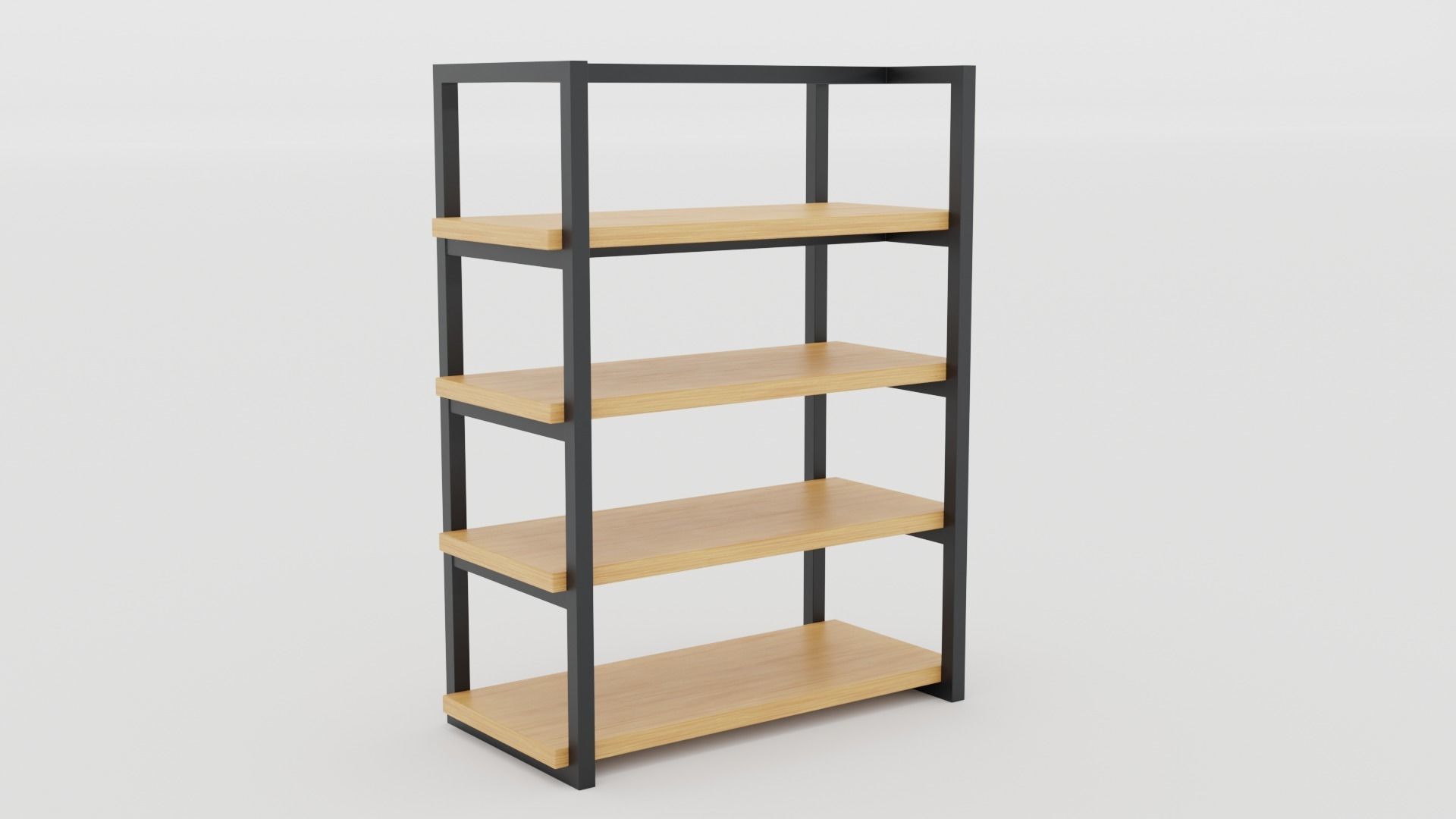 Klasika Shop Shelf Centre Set of 2 3D model_5