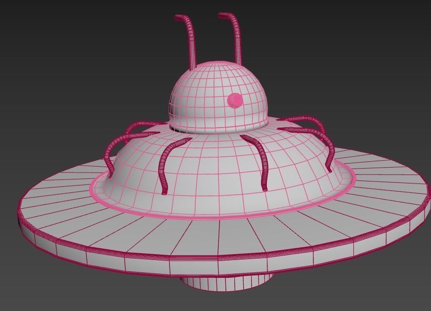 Ladybug Merry-Go Round 3D model_6