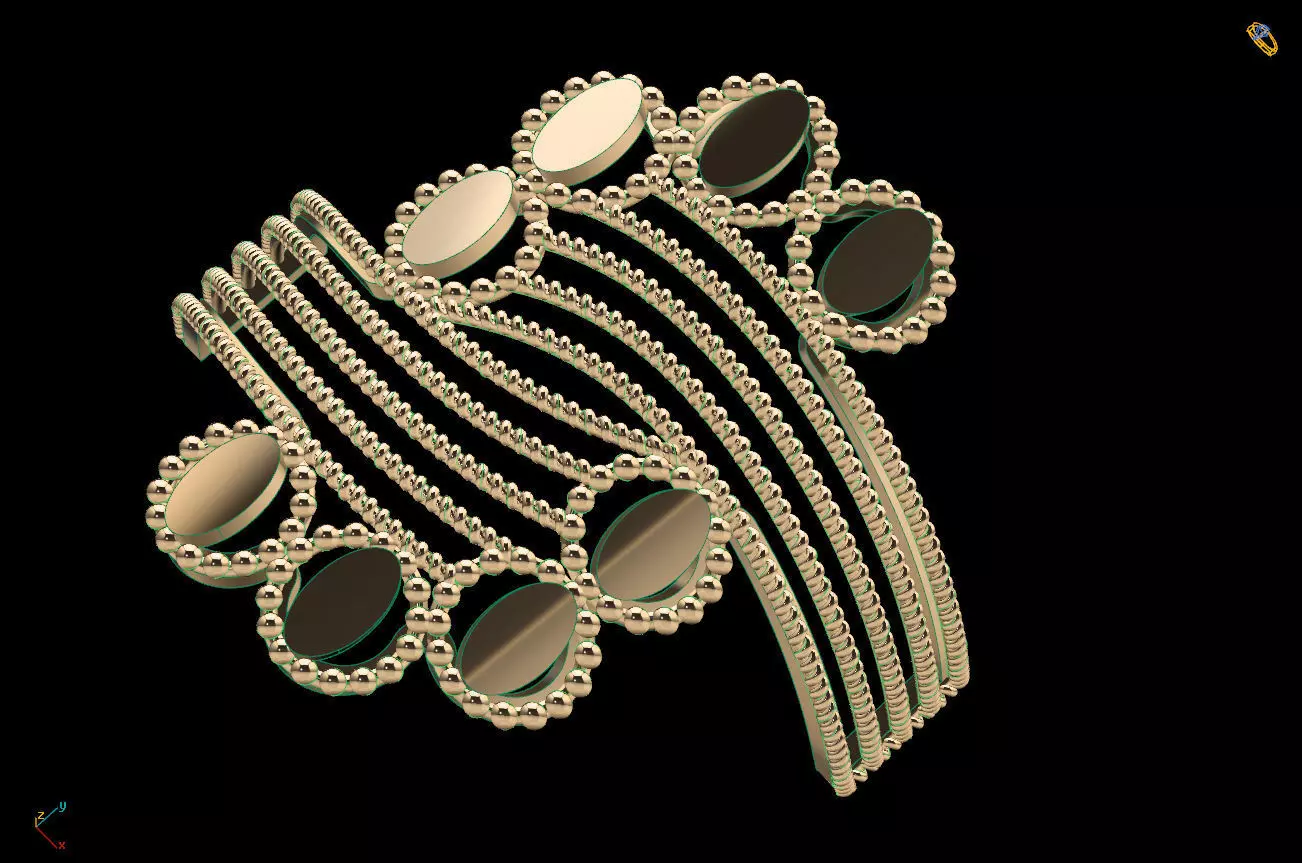 Ring 34 3D print model_0