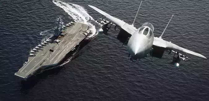Aircraft Carrier 3D model
