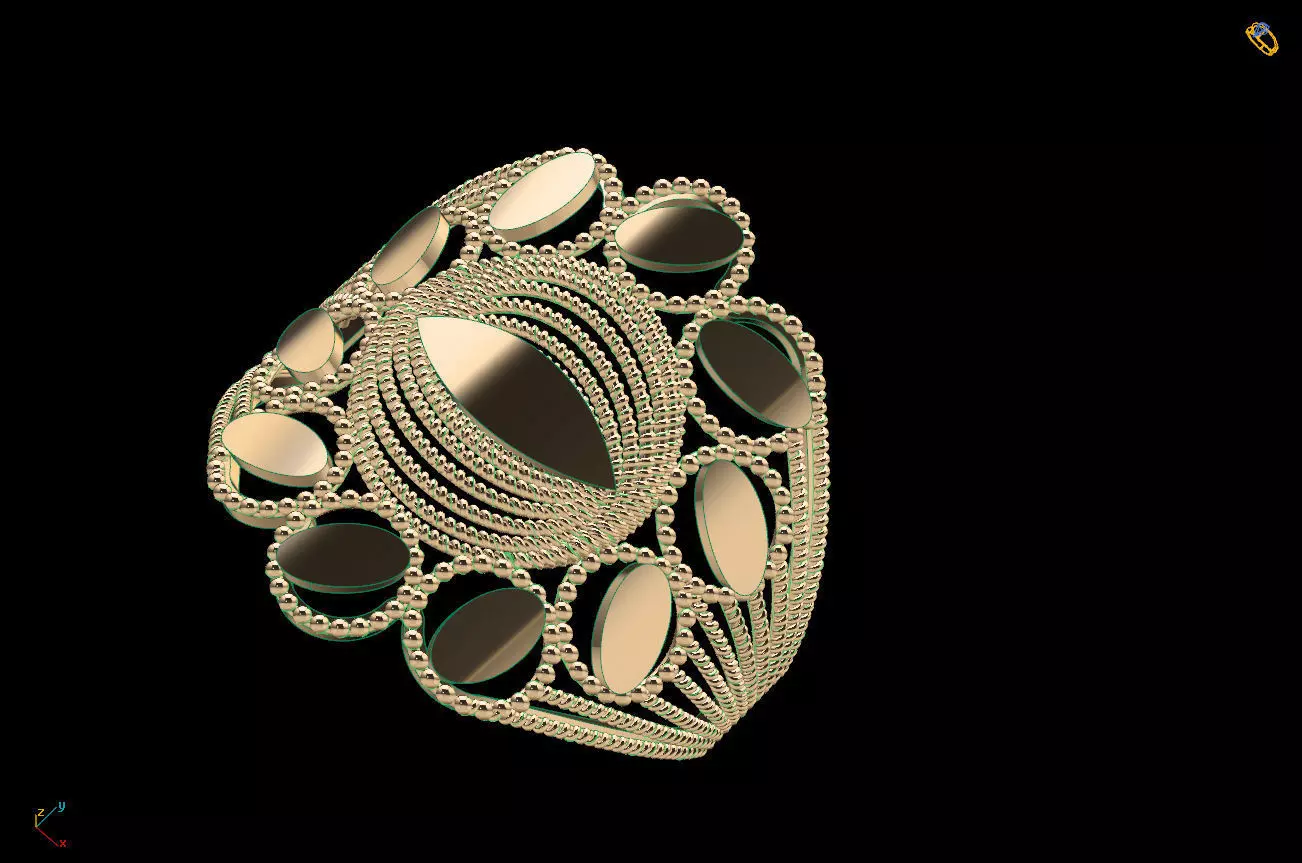 Ring 36 3D print model_0