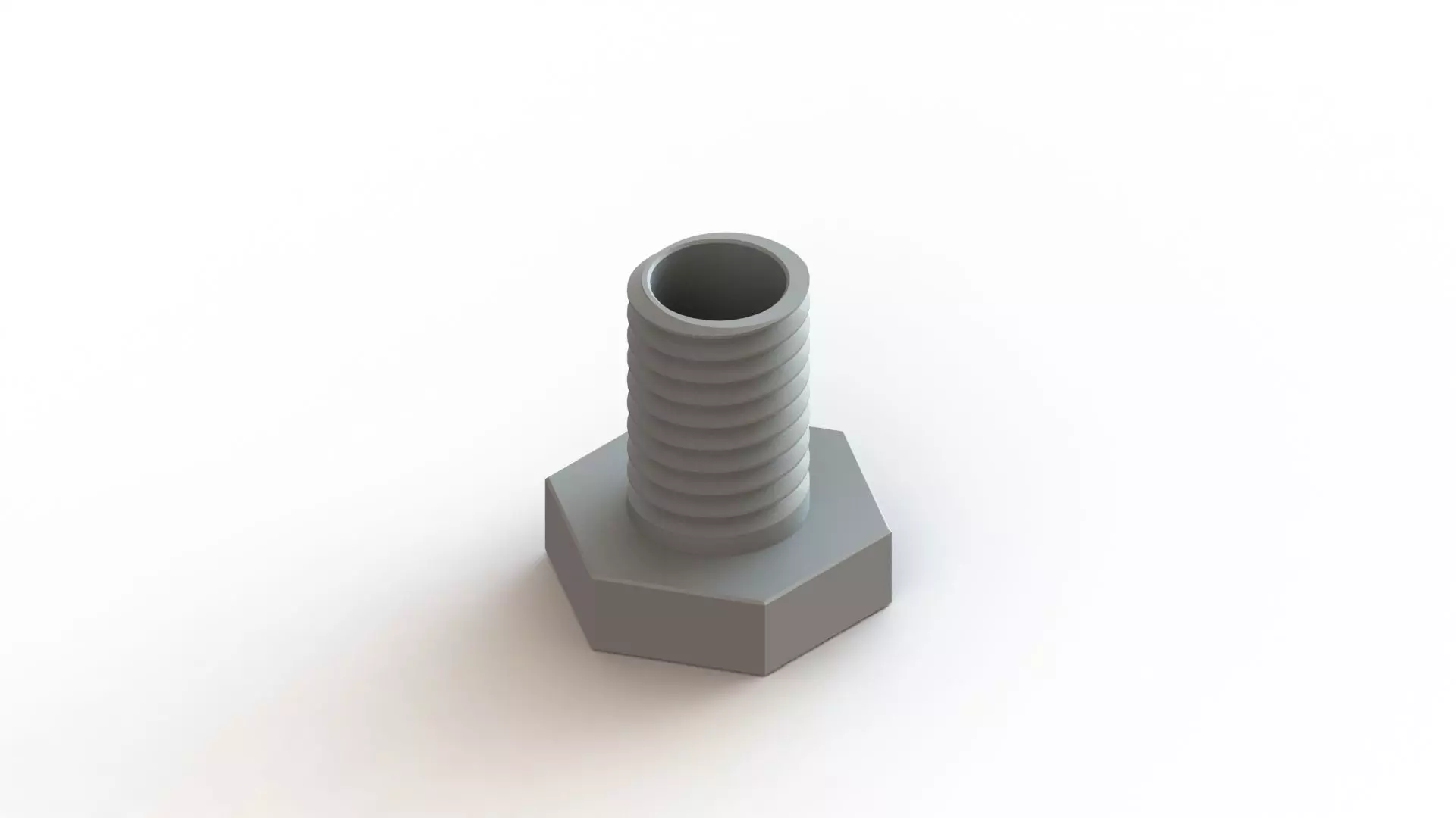 Bolt Pencil Case 3D print model_0