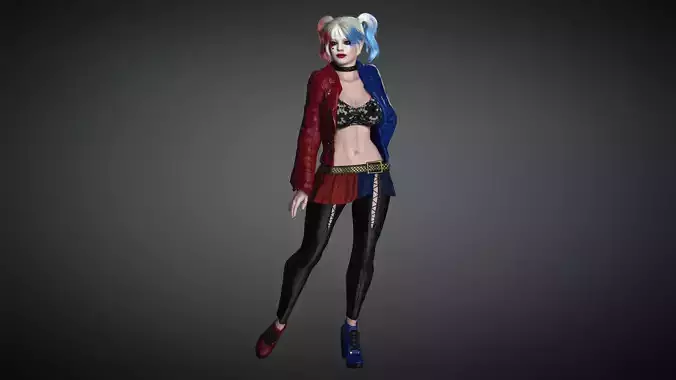 AAA Comics Character 02 Harley Quinn