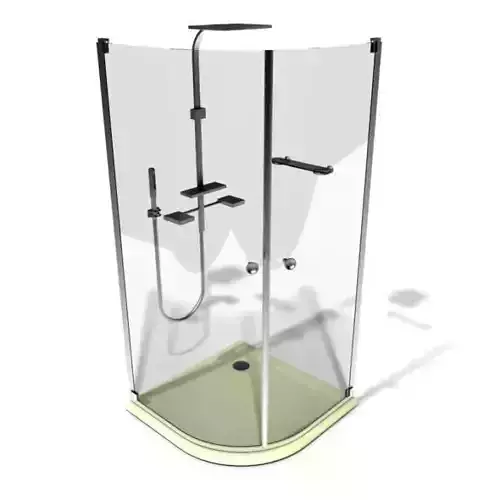 Glass Shower Cabin
