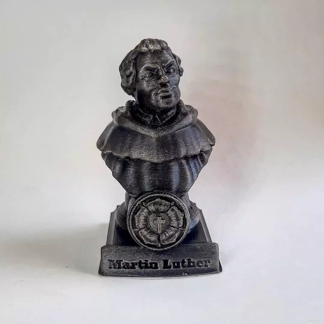 BUST OF MARTIN LUTHER REFORMED PROTESTANT RELIGION 3D print model