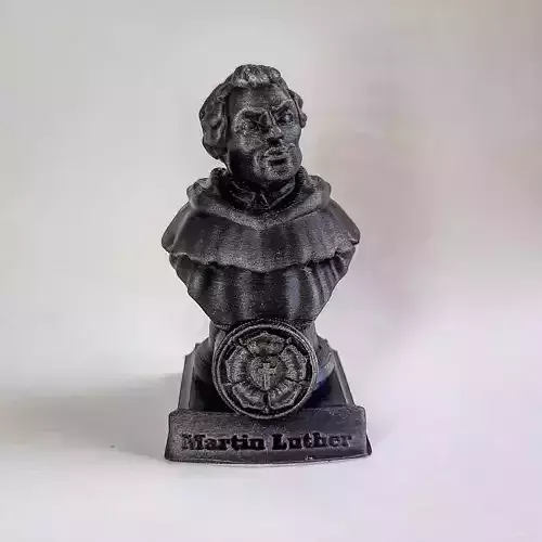 BUST OF MARTIN LUTHER REFORMED PROTESTANT RELIGION