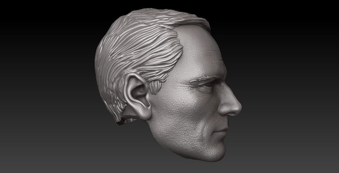 ONE12HEAD - MICHAEL FASSBENDER - MAGNETO HELMET INCLUDED- MOVIE  3D print model_7