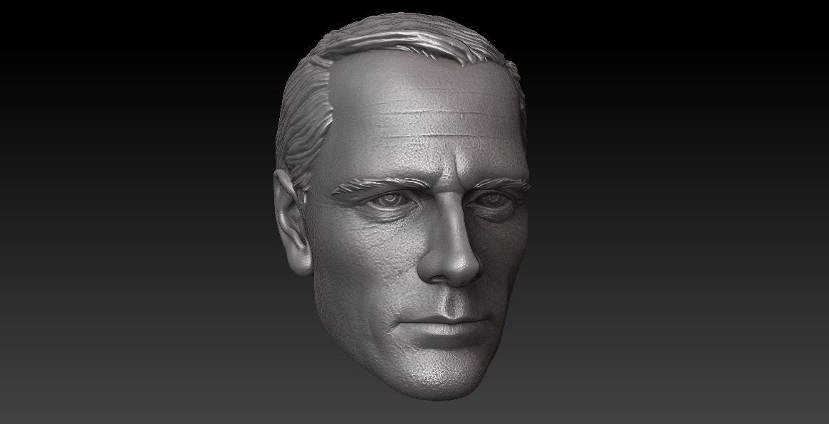 ONE12HEAD - MICHAEL FASSBENDER - MAGNETO HELMET INCLUDED- MOVIE  3D print model_8
