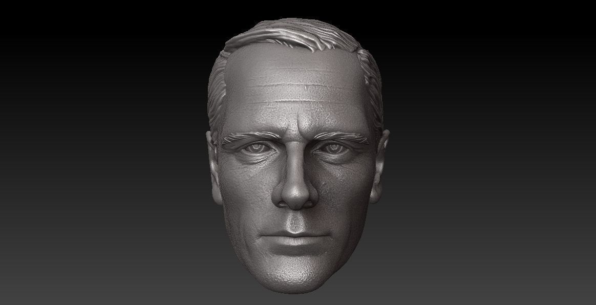 ONE12HEAD - MICHAEL FASSBENDER - MAGNETO HELMET INCLUDED- MOVIE  3D print model_3