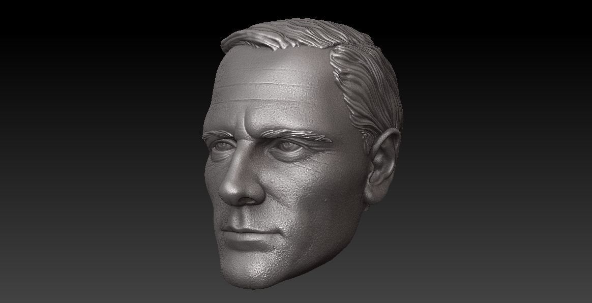 ONE12HEAD - MICHAEL FASSBENDER - MAGNETO HELMET INCLUDED- MOVIE  3D print model_4