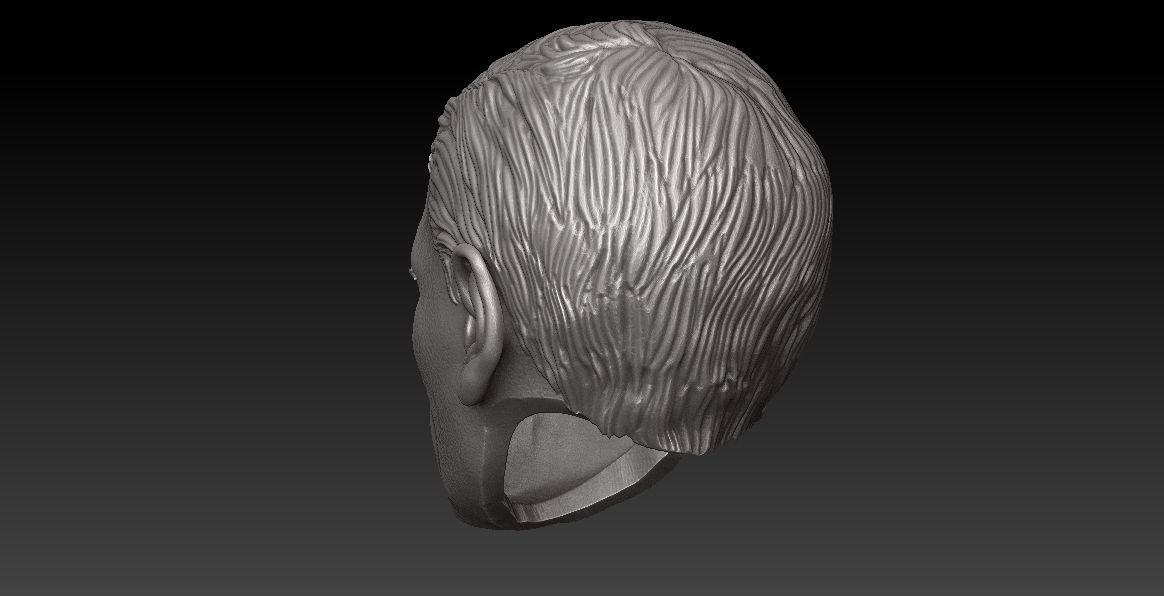 ONE12HEAD - MICHAEL FASSBENDER - MAGNETO HELMET INCLUDED- MOVIE  3D print model_6