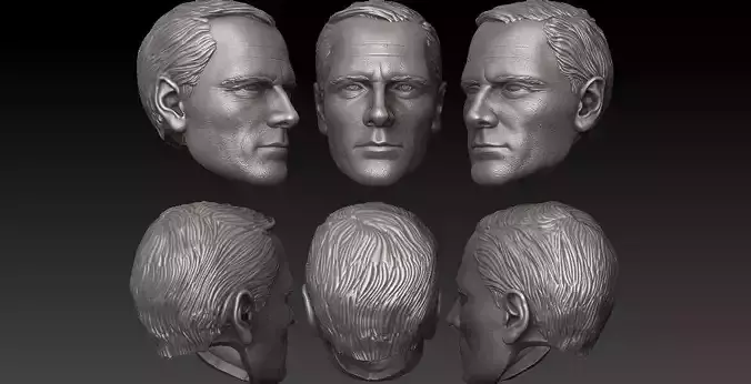 ONE12HEAD - MICHAEL FASSBENDER - MAGNETO HELMET INCLUDED- MOVIE  3D print model