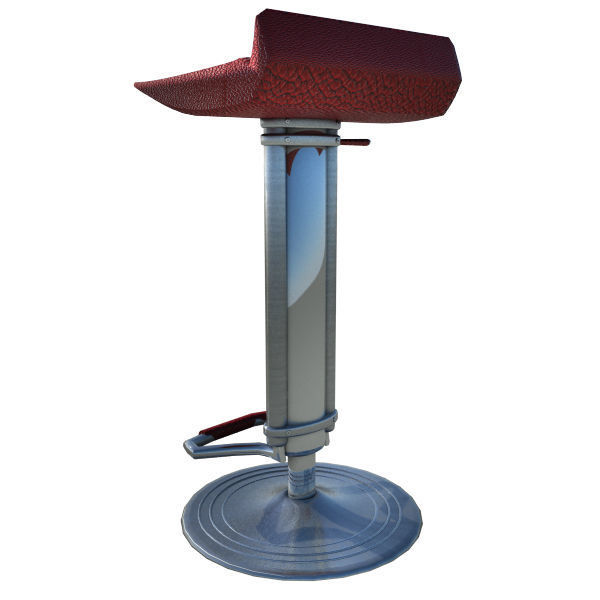 Blast Stool 3D model_2