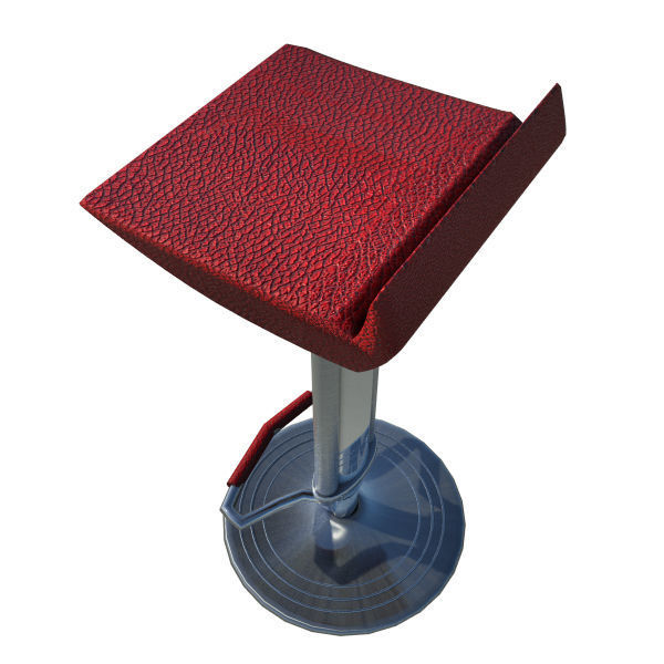 Blast Stool 3D model_3