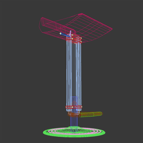 Blast Stool 3D model_5