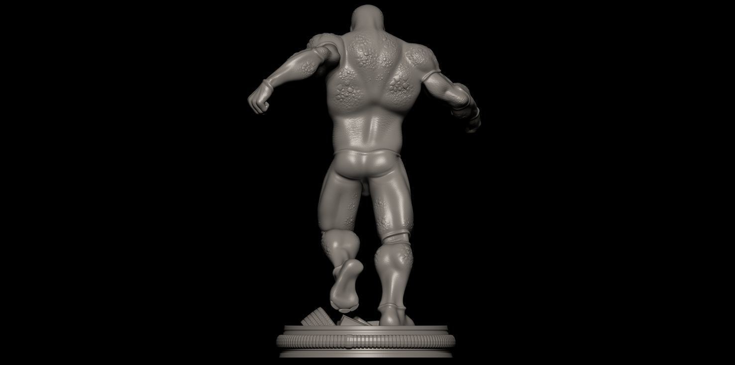 Fanart Rhino from Spiderman - Statue 3D print model_13