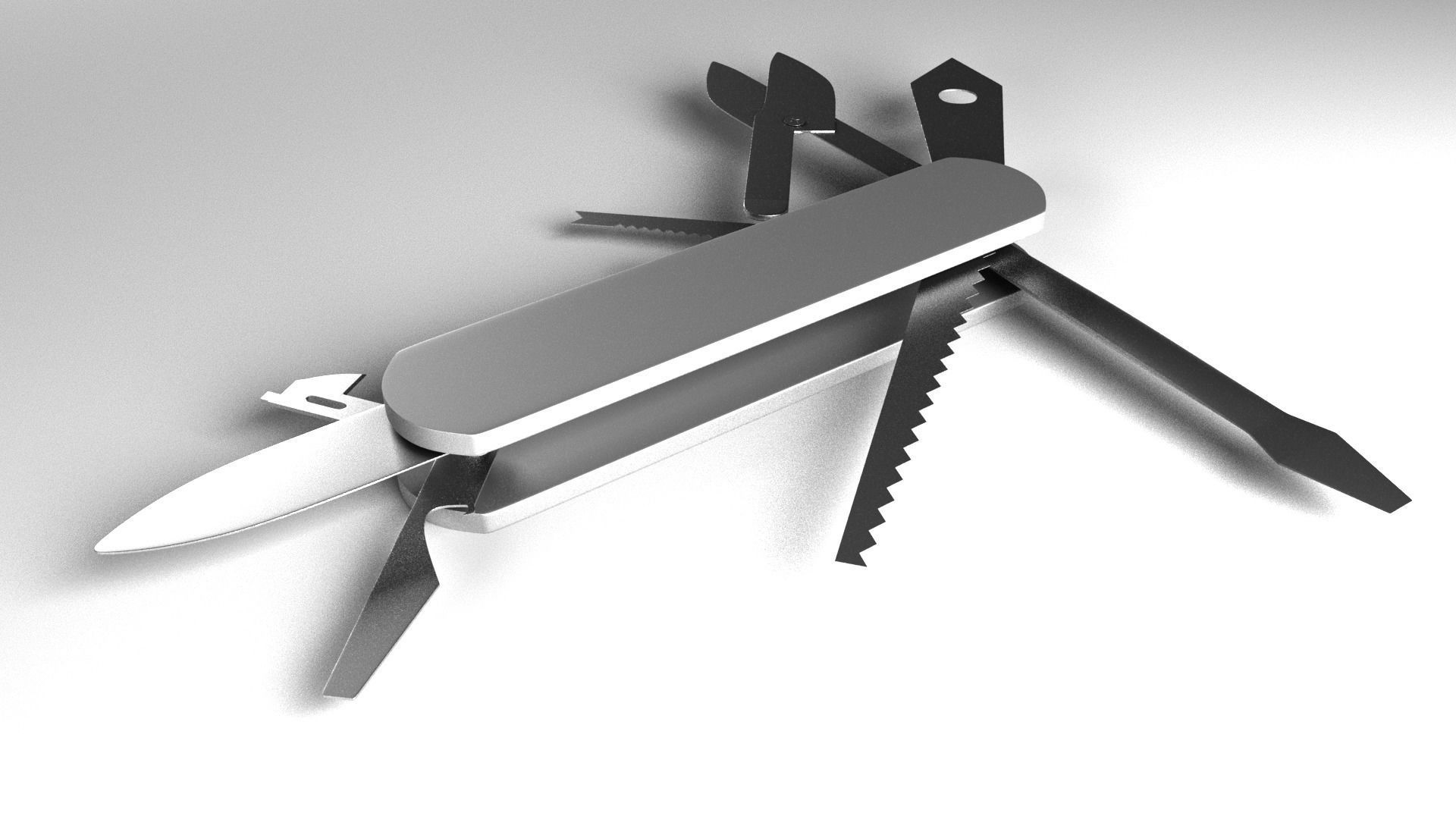 Knife Multifunction 3D model_11
