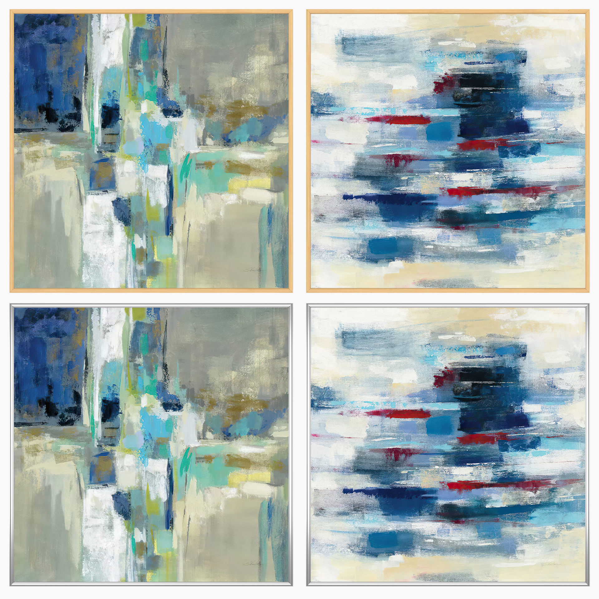 Wall Art Set 3670 3D model_2