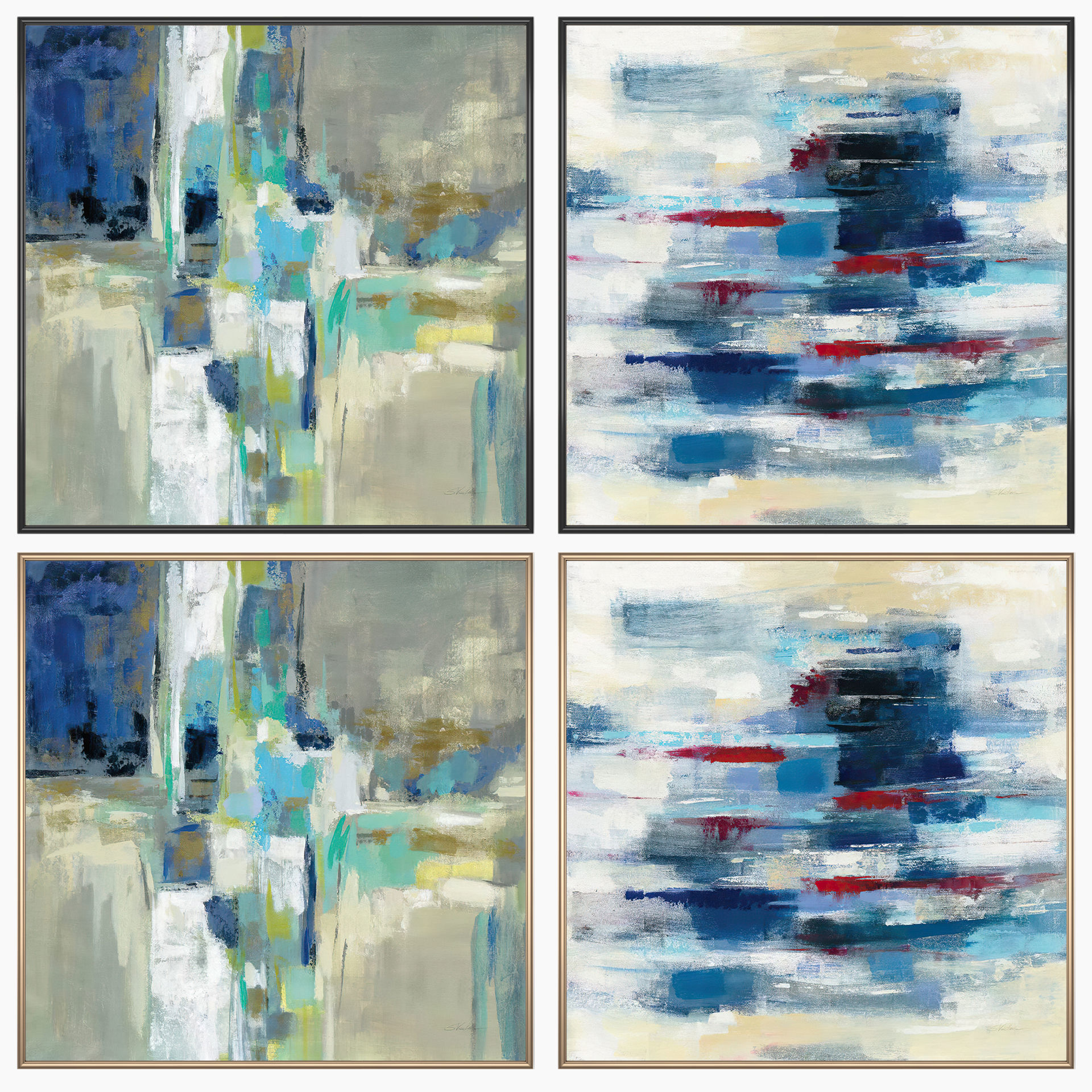 Wall Art Set 3670 3D model_1