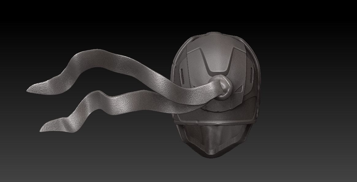MEZCO SIZE HEAD - DEATHSTROKE REAPER-OPTIONAL BANDANNA MAGNETIC 3D print model_4