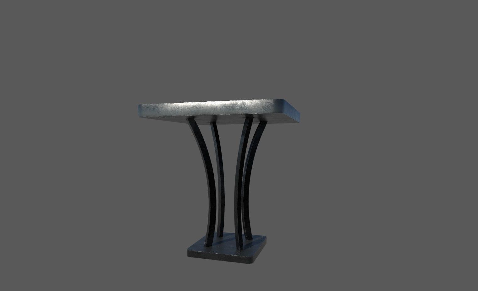 Game Ready Table 3D Model UVW Unwrapped Game Ready Low Poly Low-poly 3D model_8