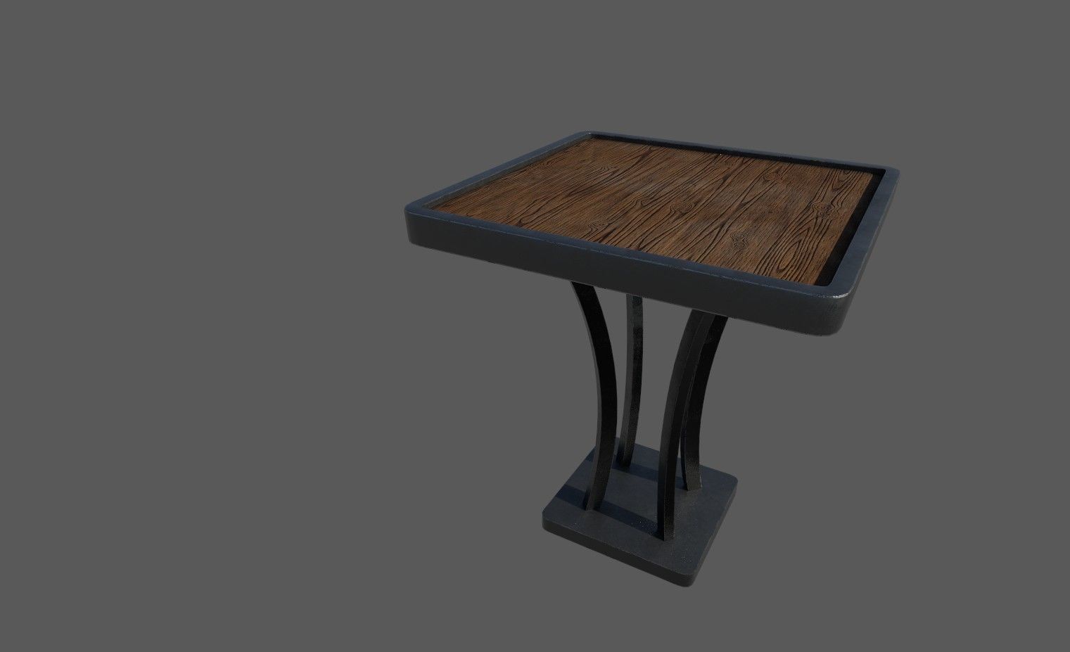 Game Ready Table 3D Model UVW Unwrapped Game Ready Low Poly Low-poly 3D model_5