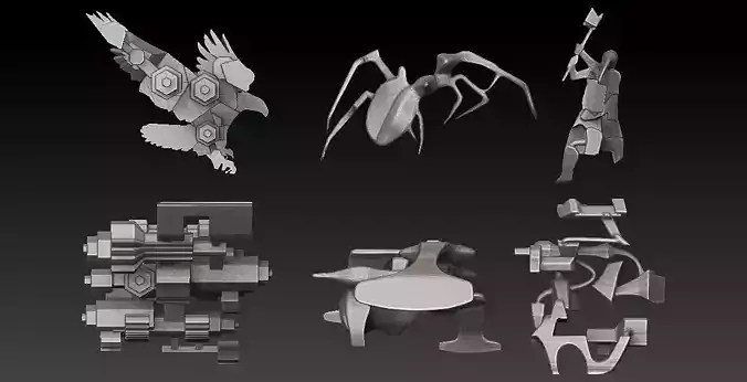 RESIDENT EVIL 7 - SHADOW PUZZLES 3D print model