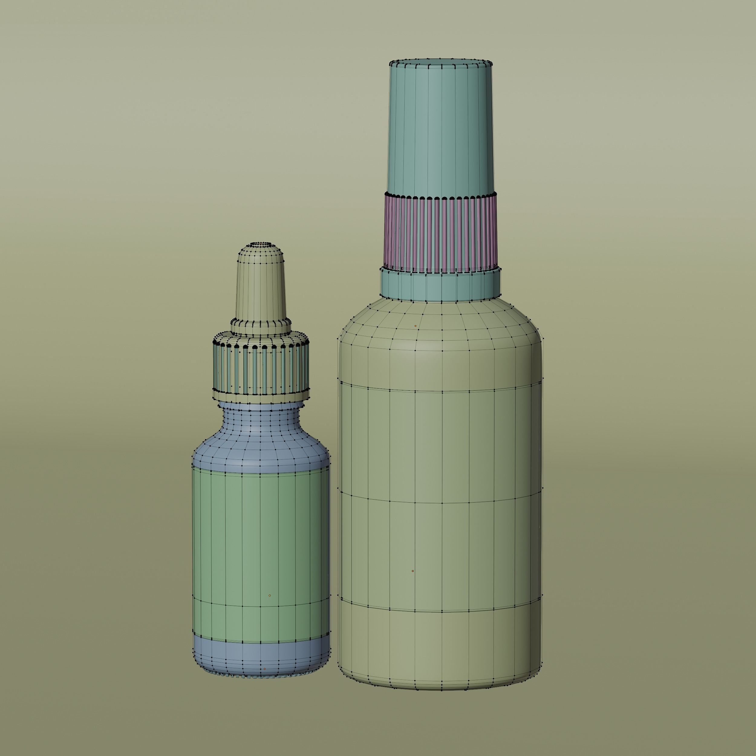 Aesop Bundle Boosted Anti-Oxidant Hydration  Low-poly 3D model_6