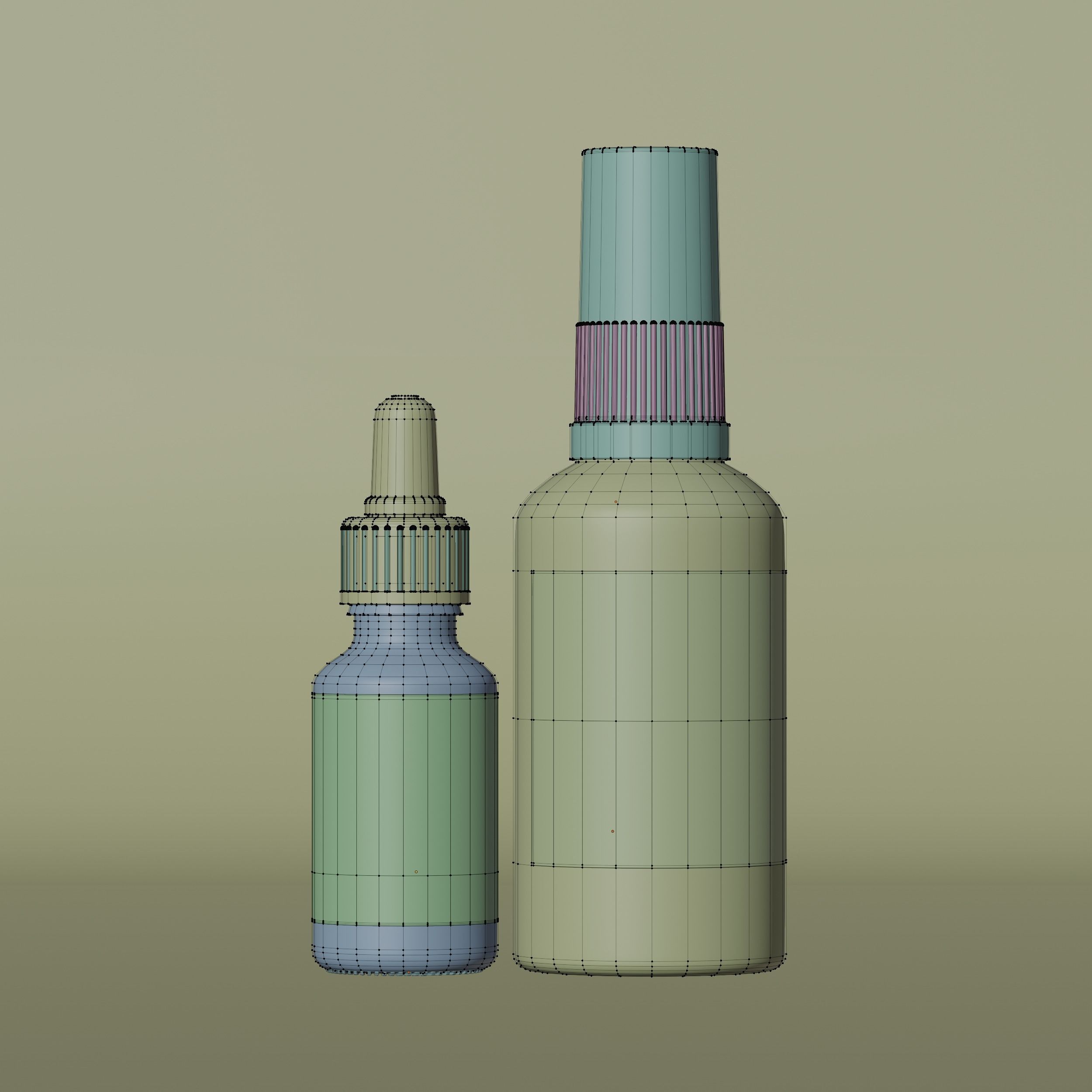 Aesop Bundle Boosted Anti-Oxidant Hydration  Low-poly 3D model_4
