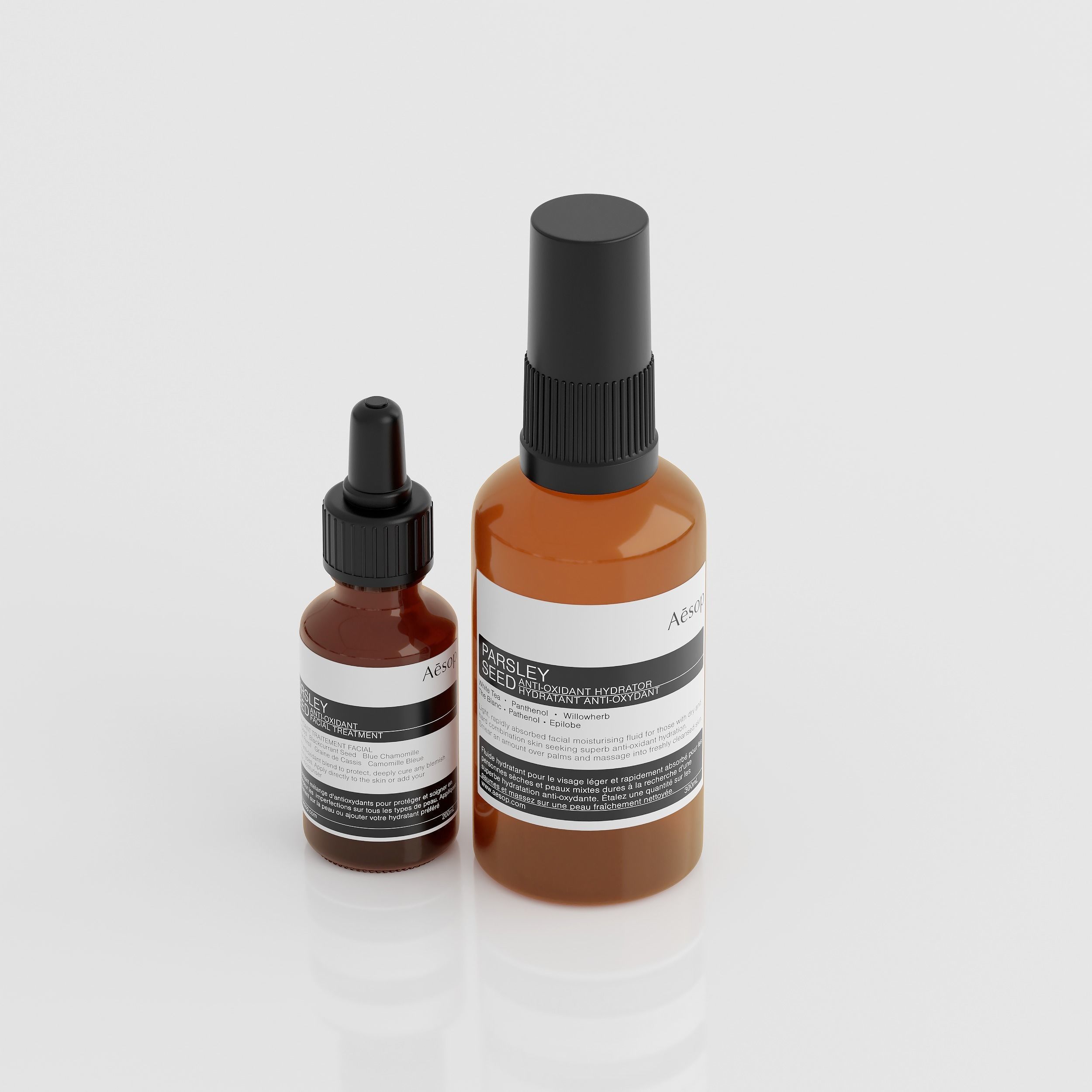 Aesop Bundle Boosted Anti-Oxidant Hydration  Low-poly 3D model_1