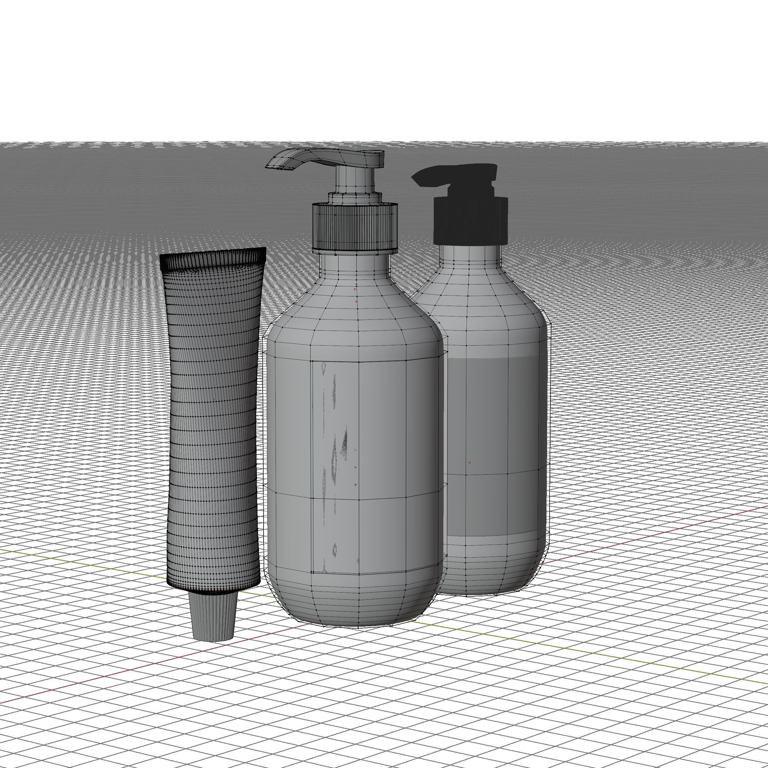 Aesop Bundle Bathroom Essentials Hybris Large Low-poly 3D model_4