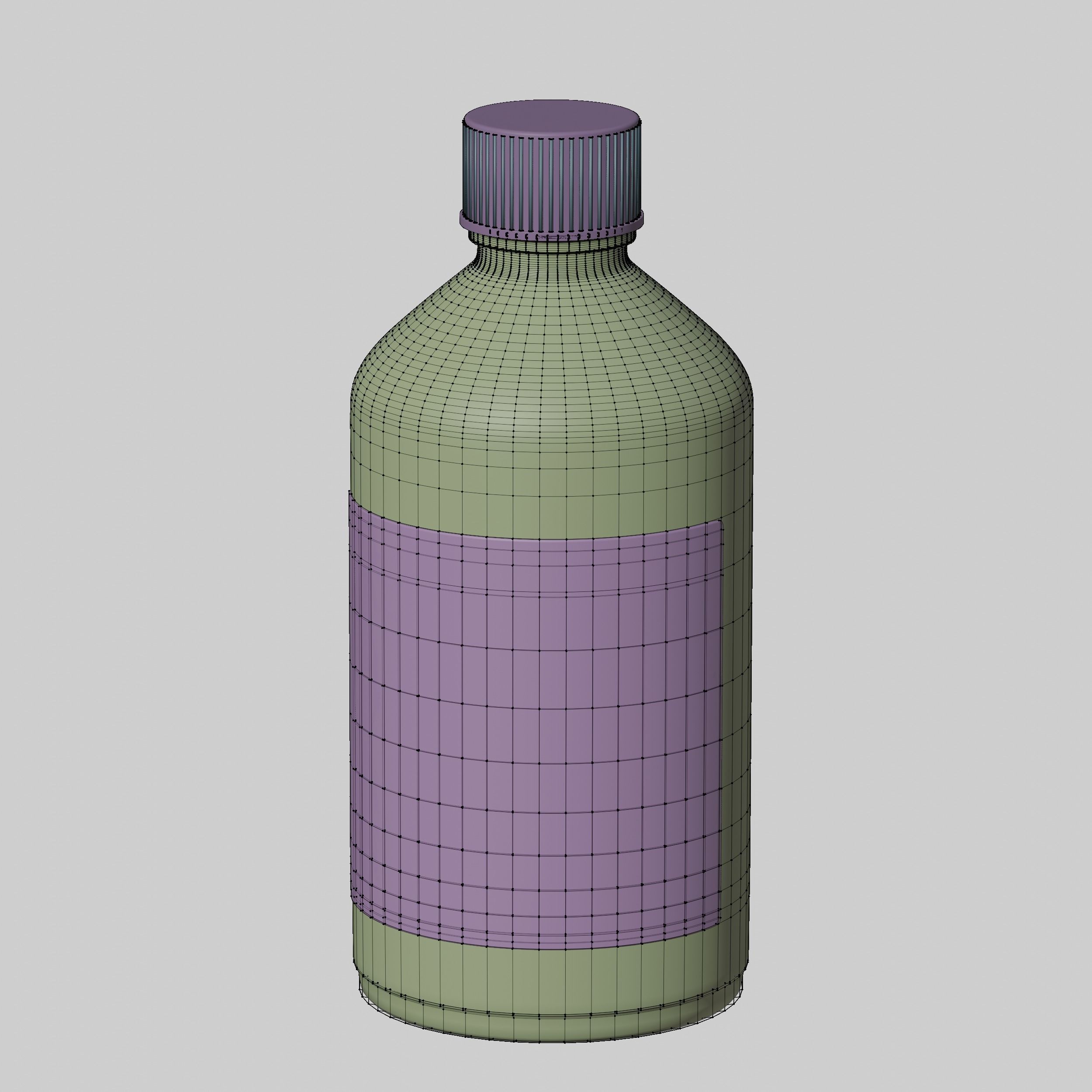 Aesop Body Geranium Leaf Hydrateing Body Treatment 100ml Large Low-poly 3D model_4