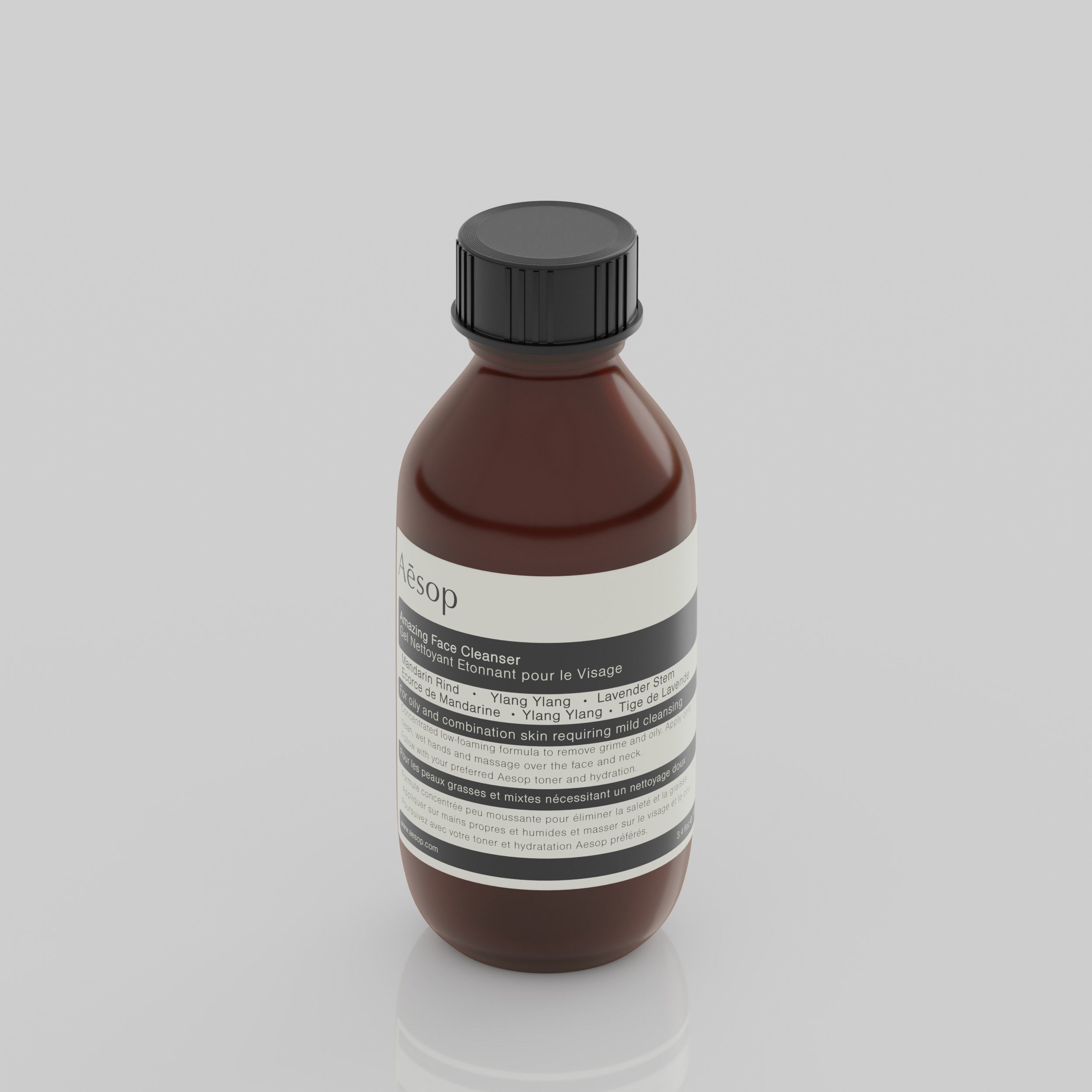 Aesop Amazing Face Cleanser Low-poly 3D model_1