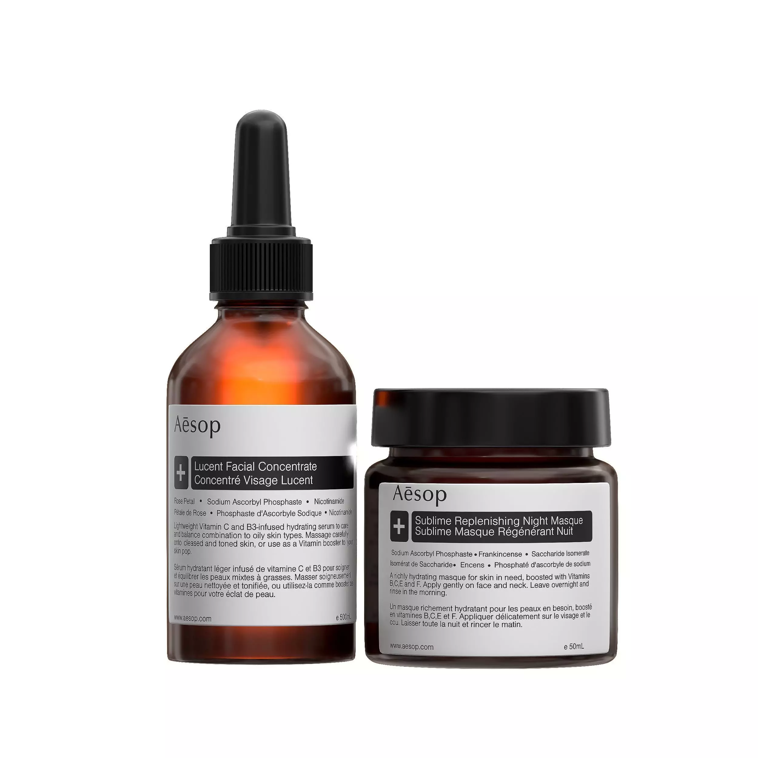 Aesop  Bundle Vitamin C for Day and Night Hybris Large Low-poly 3D model_0