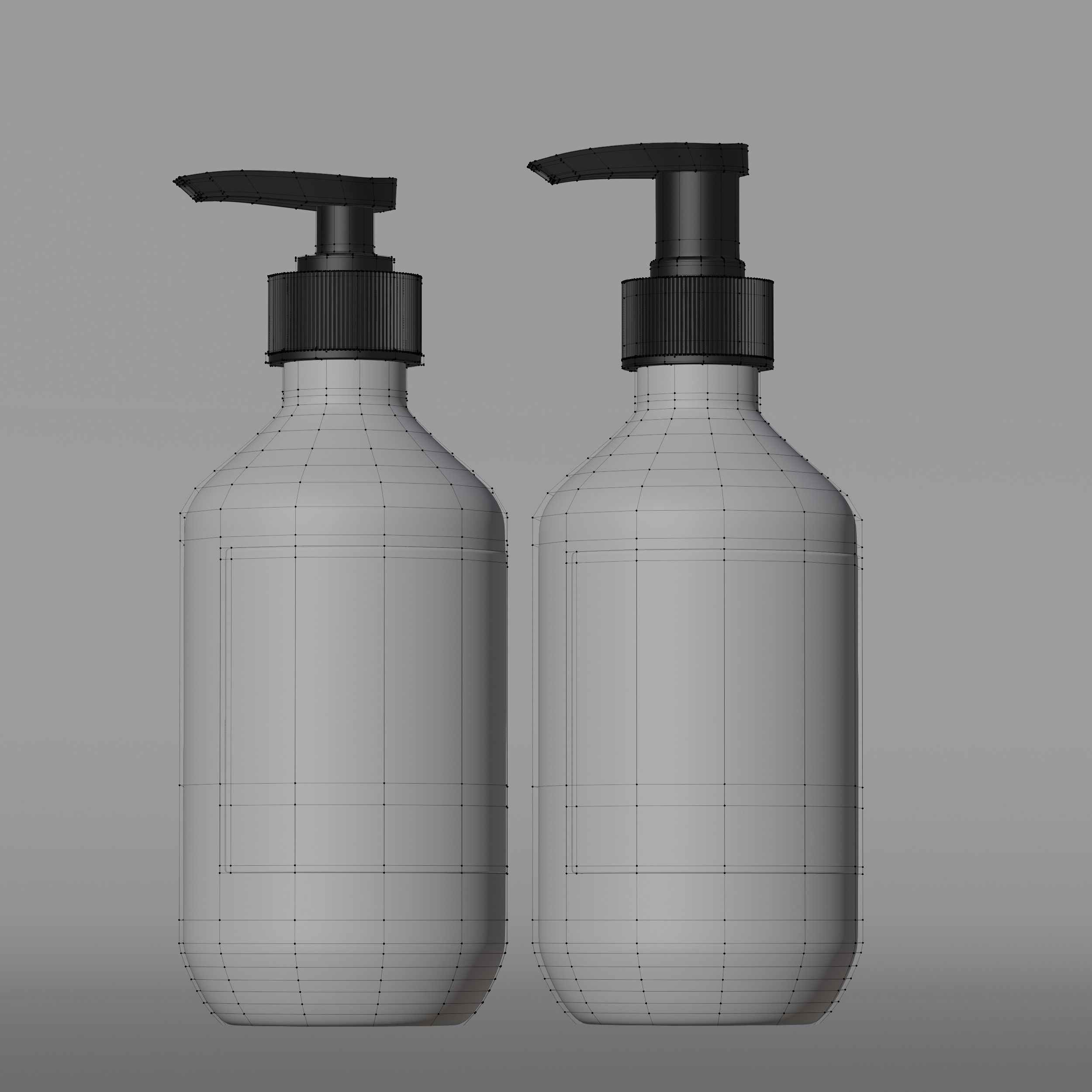 Aesop Gernium Leaf Duet with Product Large Low-poly 3D model_3